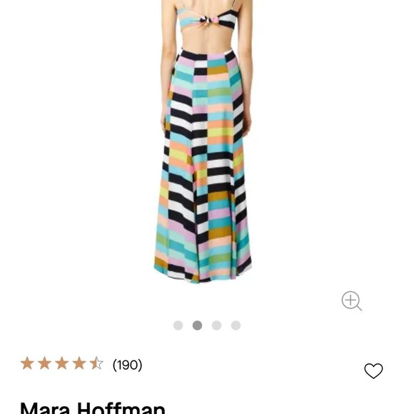 Mara Hoffman Rainbow Flag Stripe Maxi Dress - Picture 8 of 11